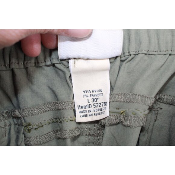 LL Bean Pathfinder Ripstop Adventure Pants Tapered Leg Dusty Olive L 30" - Picture 8 of 10